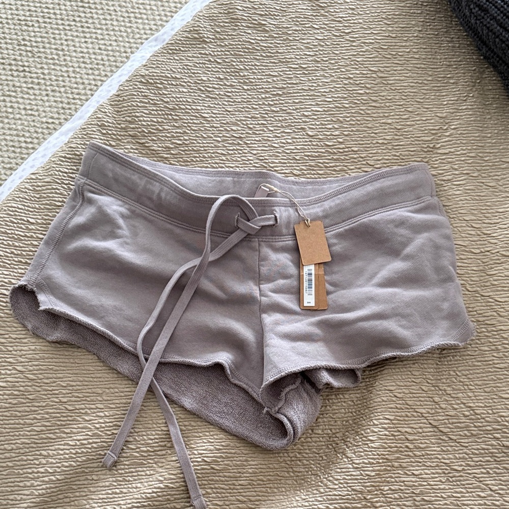SKIMS Women's Gray Pajama Shorts